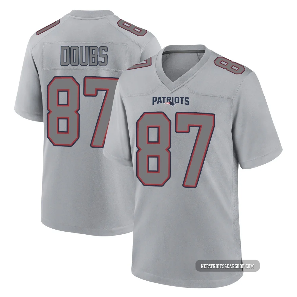 Romeo Doubs ＃87 New England Patriots Game Silver Atmosphere Fashion Jersey - Youth