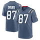 Romeo Doubs ＃87 New England Patriots Game Storm 2025 Rivalries Collection Jersey - Youth Blue