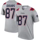 Romeo Doubs ＃87 New England Patriots Legend Inverted Jersey - Men's Gray