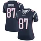 Romeo Doubs ＃87 New England Patriots Legend Jersey - Women's Navy