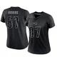 Romeo Doubs ＃87 New England Patriots Limited Reflective Jersey - Women's Black