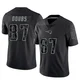Romeo Doubs ＃87 New England Patriots Limited Reflective Jersey - Youth Black