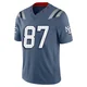 Romeo Doubs ＃87 New England Patriots Limited Storm 2025 Rivalries Collection Jersey - Men's Blue