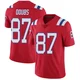 Romeo Doubs ＃87 New England Patriots Limited Vapor Untouchable Alternate Jersey - Youth Red