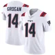 Steve Grogan ＃14 New England Patriots Limited Vapor Untouchable Jersey - Youth White