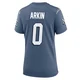 Tanner Arkin ＃0 New England Patriots Game Storm 2025 Rivalries Collection Jersey - Women's Blue