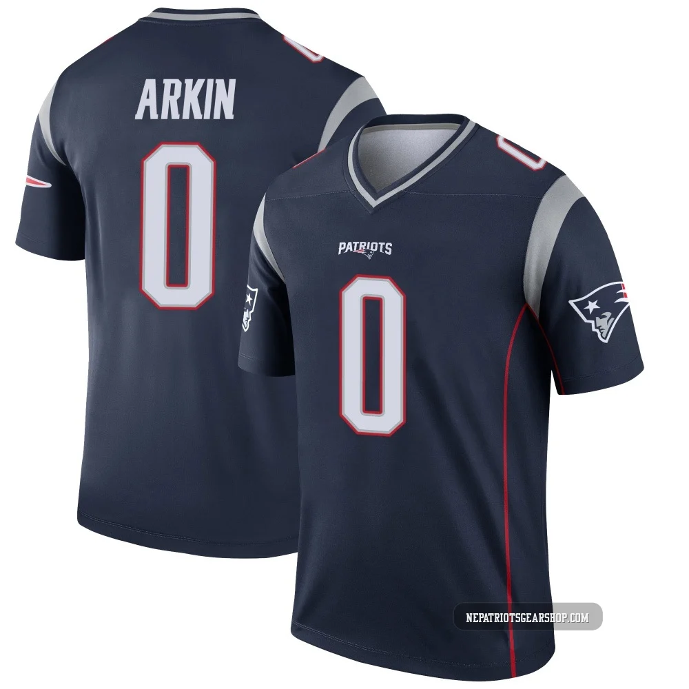 Tanner Arkin ＃0 New England Patriots Legend Jersey - Men's Navy
