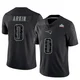 Tanner Arkin ＃0 New England Patriots Limited Reflective Super Bowl LX Patch Jersey - Youth Black