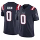 Tanner Arkin ＃0 New England Patriots Limited Vapor F.U.S.E. Jersey - Youth Navy