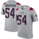 Tedy Bruschi ＃54 New England Patriots Legend Inverted Jersey - Youth Gray