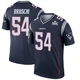 Tedy Bruschi ＃54 New England Patriots Legend Super Bowl LX Patch Jersey - Men's Navy