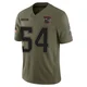 Tedy Bruschi ＃54 New England Patriots Limited 2025 Salute to Service Jersey - Men's Olive
