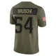 Tedy Bruschi ＃54 New England Patriots Limited 2025 Salute to Service Jersey - Men's Olive