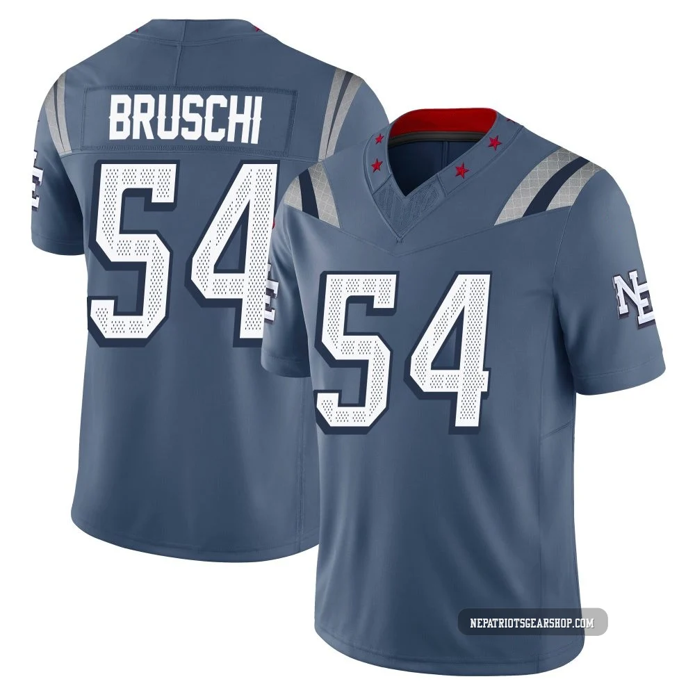 Tedy Bruschi ＃54 New England Patriots Limited Storm 2025 Rivalries Collection Jersey - Men's Blue