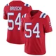 Tedy Bruschi ＃54 New England Patriots Limited Vapor Untouchable Alternate Jersey - Youth Red