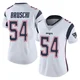 Tedy Bruschi ＃54 New England Patriots Limited Vapor Untouchable Jersey - Women's White