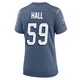 Terez Hall ＃59 New England Patriots Game Storm 2025 Rivalries Collection Jersey - Women's Blue