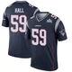 Terez Hall ＃59 New England Patriots Legend Super Bowl LX Patch Jersey - Men's Navy