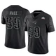 Terez Hall ＃59 New England Patriots Limited Reflective Super Bowl LX Patch Jersey - Youth Black