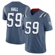 Terez Hall ＃59 New England Patriots Limited Storm 2025 Rivalries Collection Jersey - Men's Blue