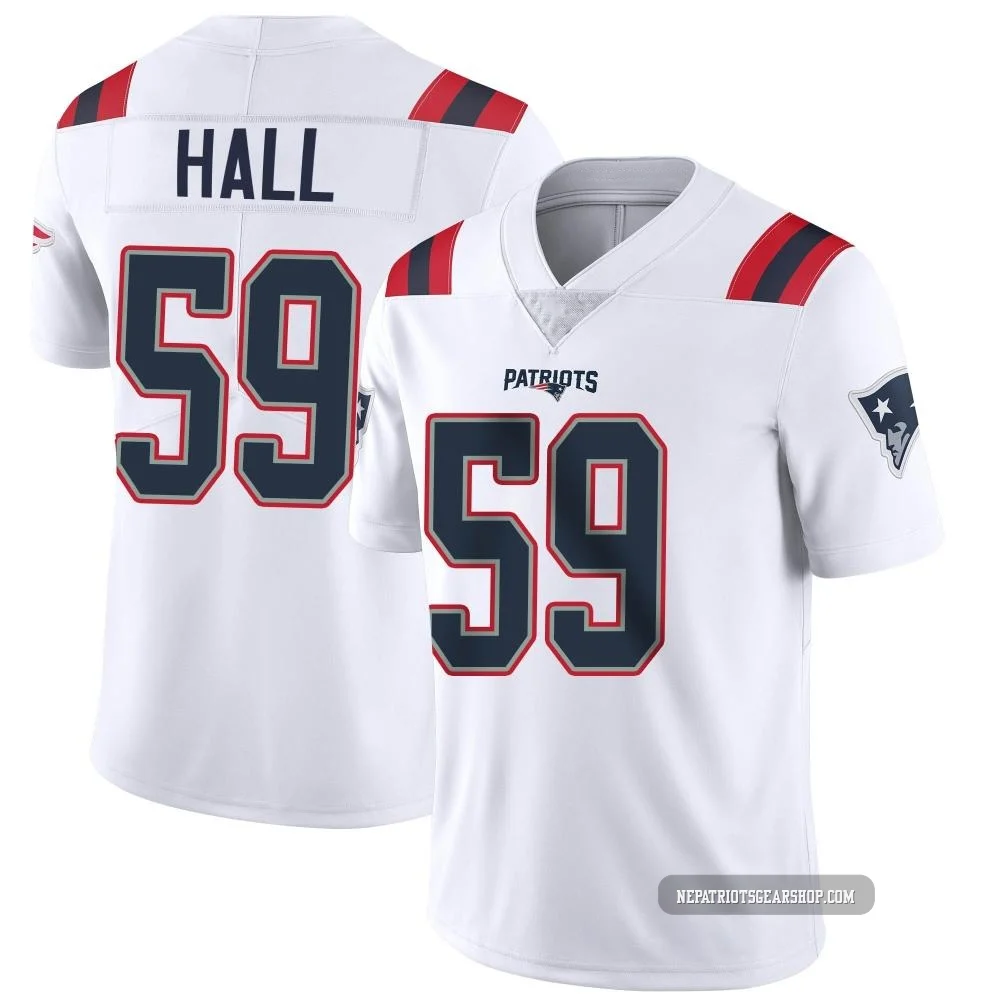 Terez Hall ＃59 New England Patriots Limited Vapor Untouchable Jersey - Men's White