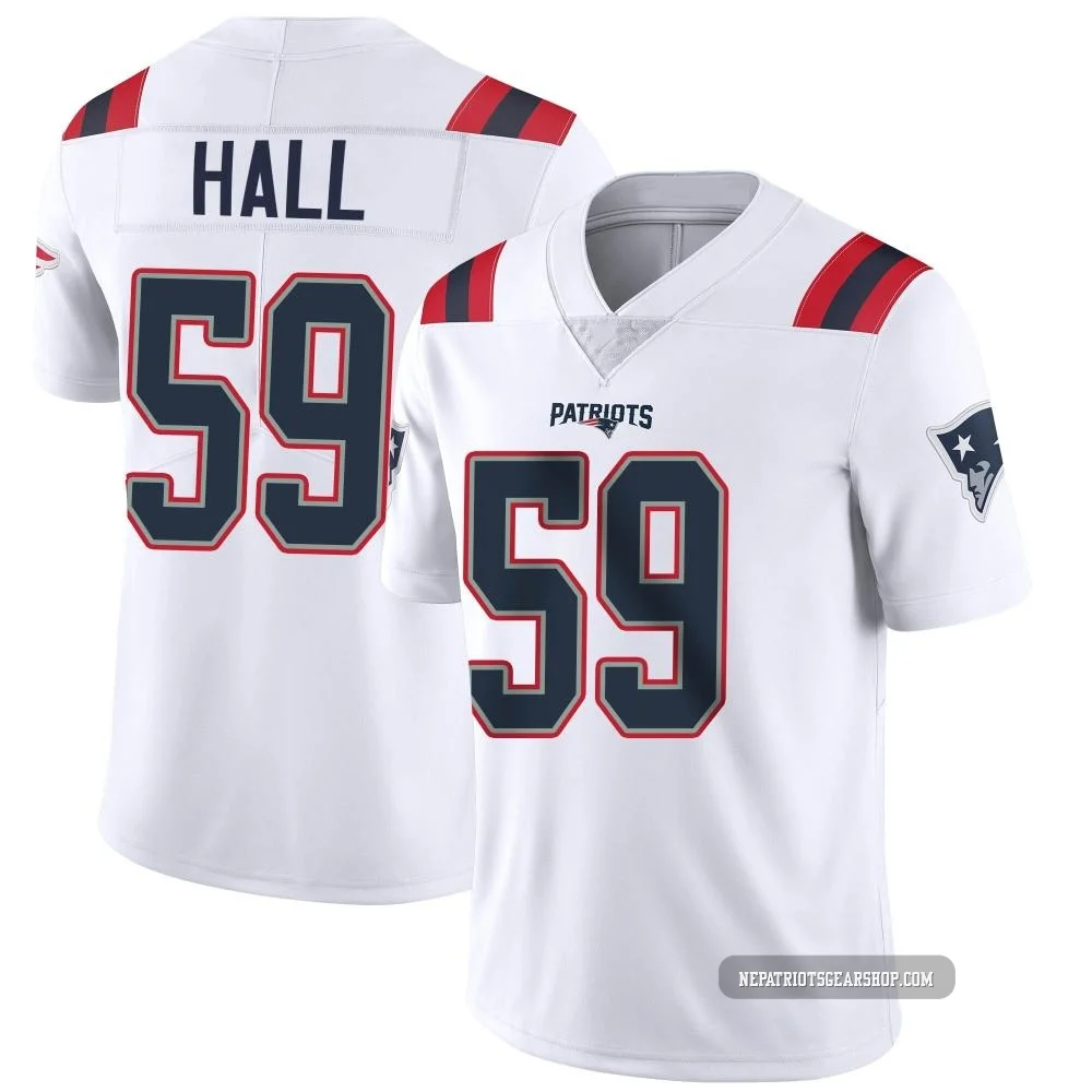 Terez Hall ＃59 New England Patriots Limited Vapor Untouchable Jersey - Youth White