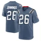 Terrell Jennings ＃26 New England Patriots Game Storm 2025 Rivalries Collection Jersey - Men's Blue