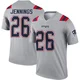 Terrell Jennings ＃26 New England Patriots Legend Inverted Jersey - Men's Gray