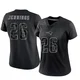 Terrell Jennings ＃26 New England Patriots Limited Reflective Jersey - Women's Black