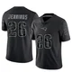 Terrell Jennings ＃26 New England Patriots Limited Reflective Jersey - Youth Black
