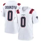 Thomas Odukoya ＃0 New England Patriots Game Jersey - Youth White