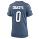 Thomas Odukoya ＃0 New England Patriots Game Storm 2025 Rivalries Collection Jersey - Women's Blue