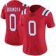 Thomas Odukoya ＃0 New England Patriots Limited Vapor Untouchable Alternate Jersey - Women's Red