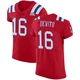 Tommy DeVito ＃16 New England Patriots Elite Vapor Untouchable Alternate Super Bowl LX Patch Jersey - Men's Red