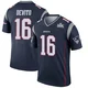 Tommy DeVito ＃16 New England Patriots Legend Super Bowl LX Patch Jersey - Youth Navy