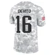 Tommy DeVito ＃16 New England Patriots Limited 2024 Salute to Service Jersey - Men's Arctic Camo