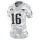 Tommy DeVito ＃16 New England Patriots Limited 2024 Salute to Service Jersey - Women's Arctic Camo