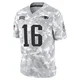 Tommy DeVito ＃16 New England Patriots Limited 2024 Salute to Service Jersey - Youth Arctic Camo