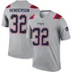 TreVeyon Henderson ＃32 New England Patriots Legend Inverted Jersey - Men's Gray