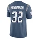 TreVeyon Henderson ＃32 New England Patriots Limited Storm 2025 Rivalries Collection Jersey - Men's Blue