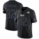 TreVeyon Henderson ＃32 New England Patriots Limited Super Bowl LX Patch Jersey - Men's Black Impact