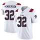 TreVeyon Henderson ＃32 New England Patriots Limited Vapor Untouchable Jersey - Men's White