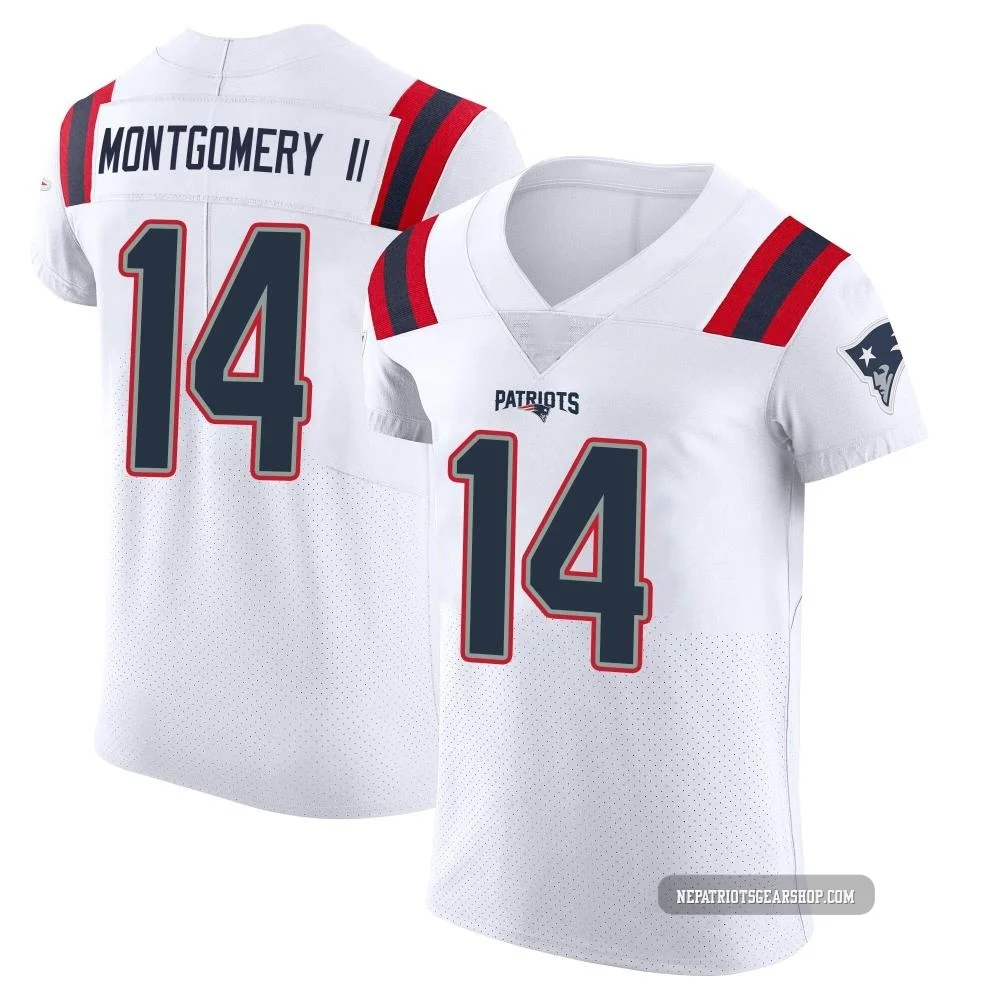Ty Montgomery II ＃14 New England Patriots Elite Vapor Untouchable Jersey - Men's White