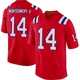 Ty Montgomery II ＃14 New England Patriots Game Alternate Jersey - Men's Red
