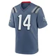Ty Montgomery II ＃14 New England Patriots Game Storm 2025 Rivalries Collection Jersey - Men's Blue