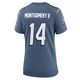 Ty Montgomery II ＃14 New England Patriots Game Storm 2025 Rivalries Collection Jersey - Women's Blue