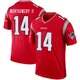 Ty Montgomery II ＃14 New England Patriots Legend Inverted Jersey - Youth Red