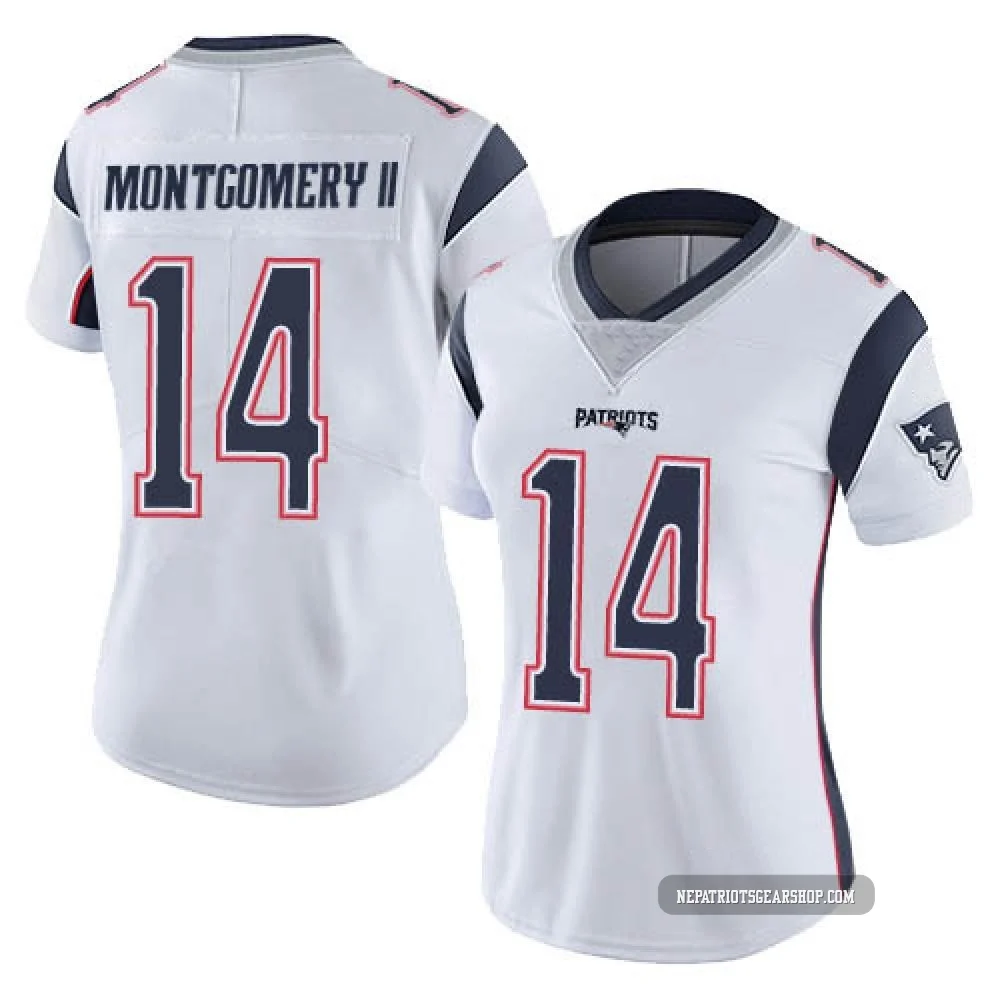Ty Montgomery II ＃14 New England Patriots Limited Vapor Untouchable Jersey - Women's White