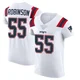 Tyrese Robinson ＃55 New England Patriots Elite Vapor Untouchable Jersey - Men's White