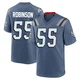Tyrese Robinson ＃55 New England Patriots Game Storm 2025 Rivalries Collection Jersey - Youth Blue